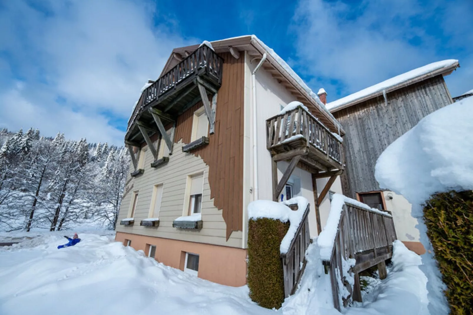 APPARTEMENT VOLVERT - LA GENTIANE-Uitzicht winter