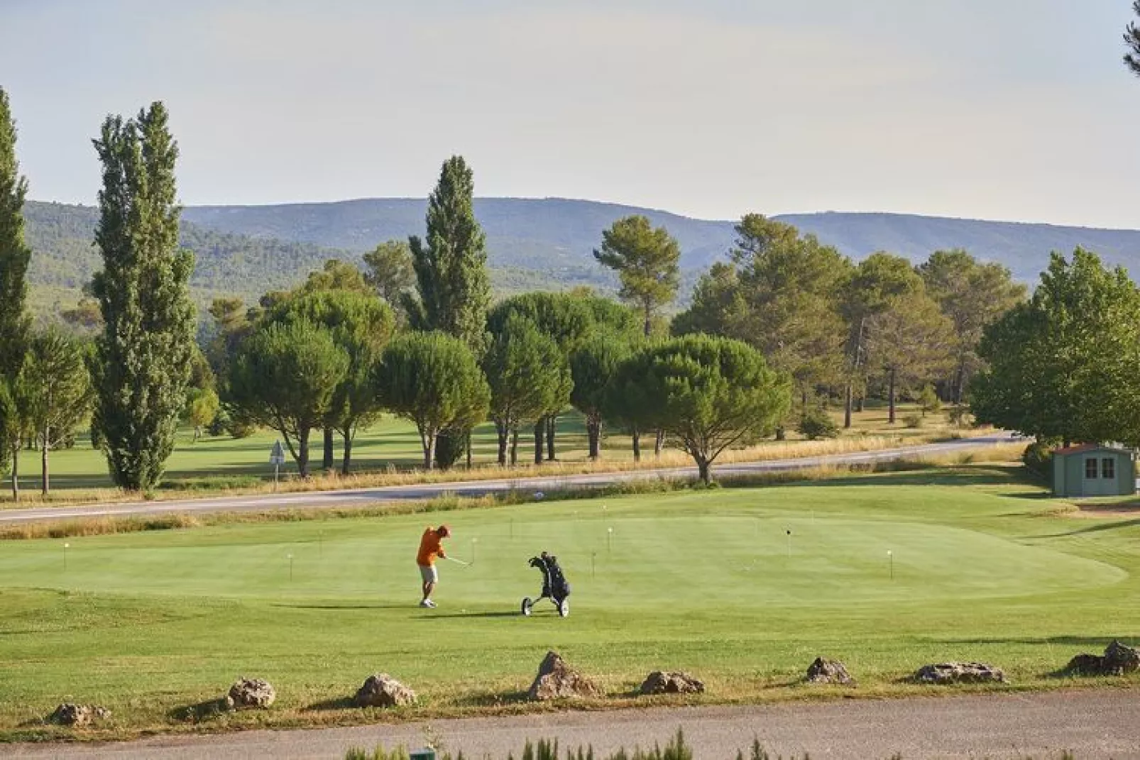 La Vallée de la Sainte Baume - Pool-Gebieden zomer 1km