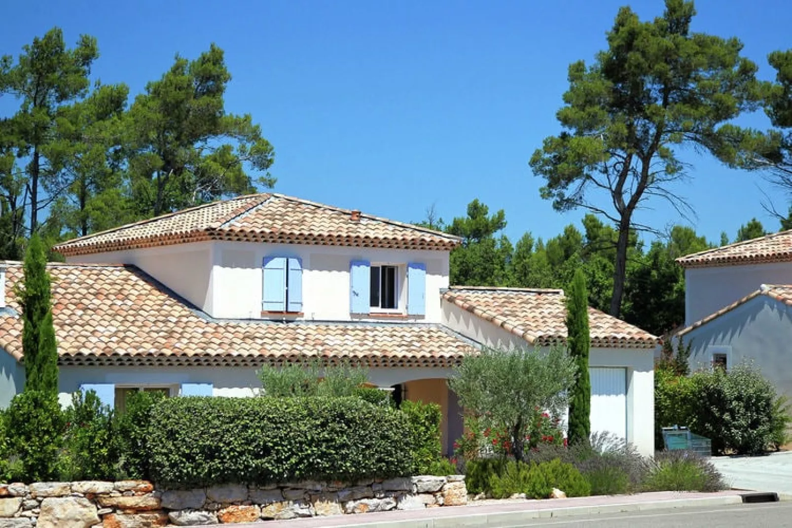 La Vallée de la Sainte Baume-Buitenkant zomer