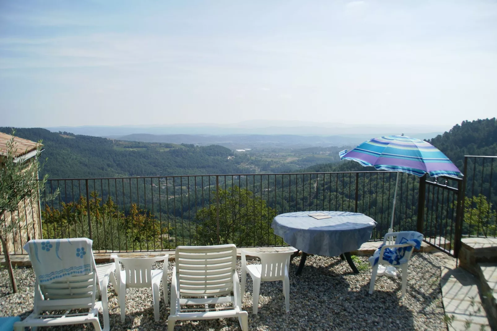 Villa Chassiers petit-Uitzicht zomer