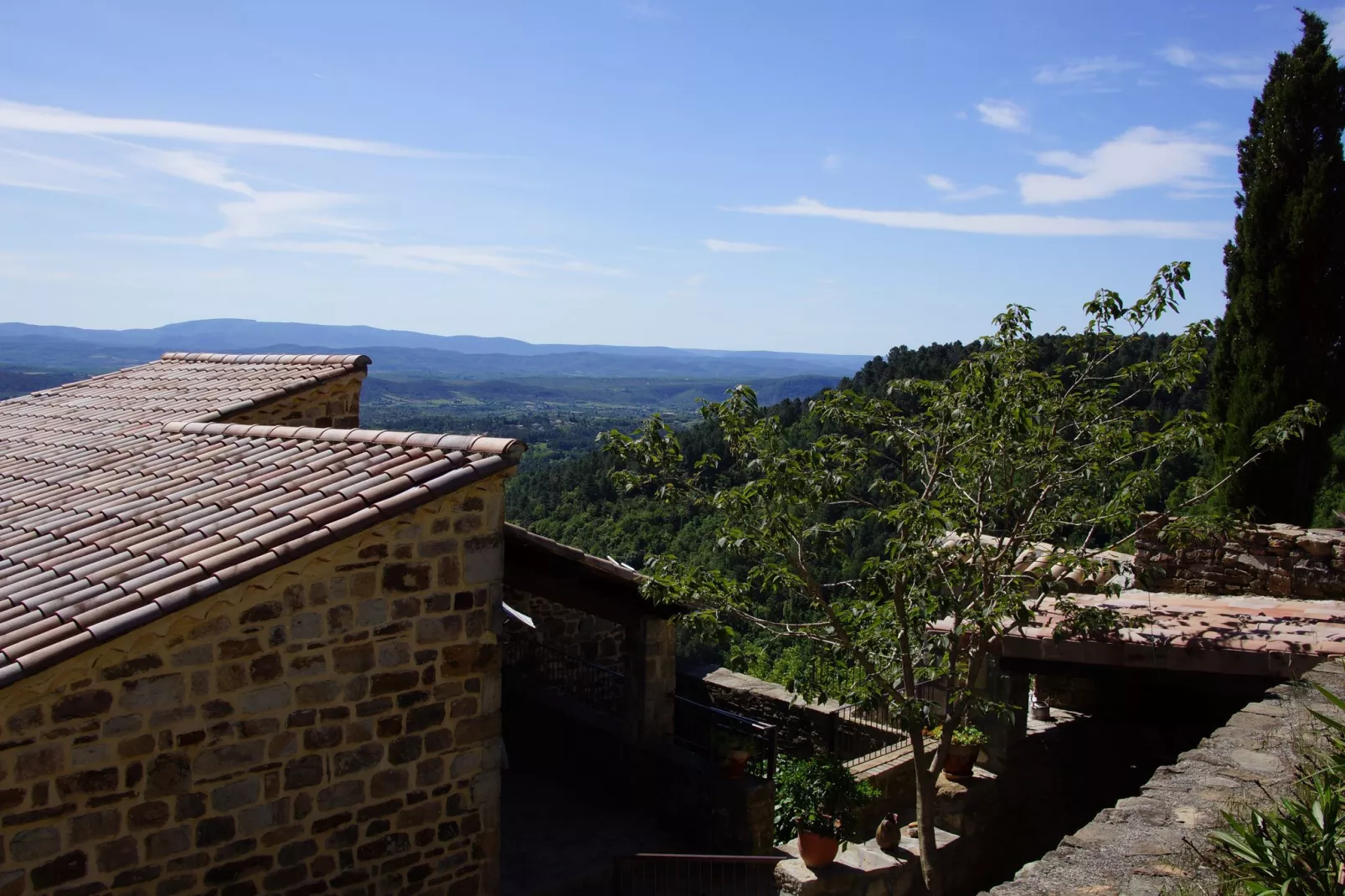 Villa Chassiers petit-Uitzicht zomer