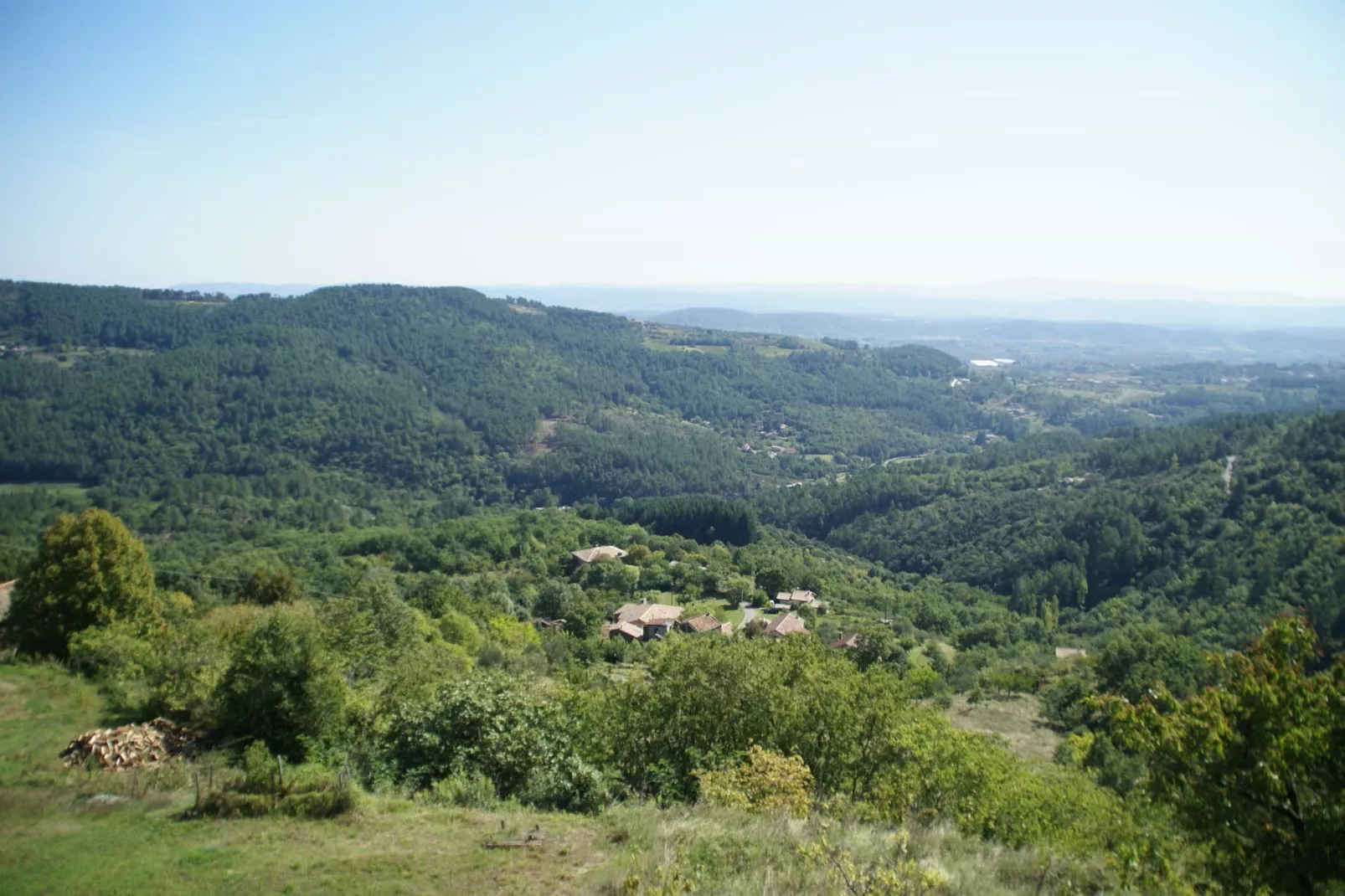 Villa Chassiers petit-Gebieden zomer 1km