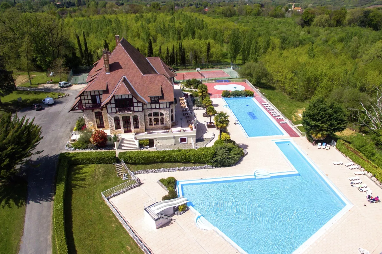 Residence Château Cazalères  2-Parkfaciliteiten