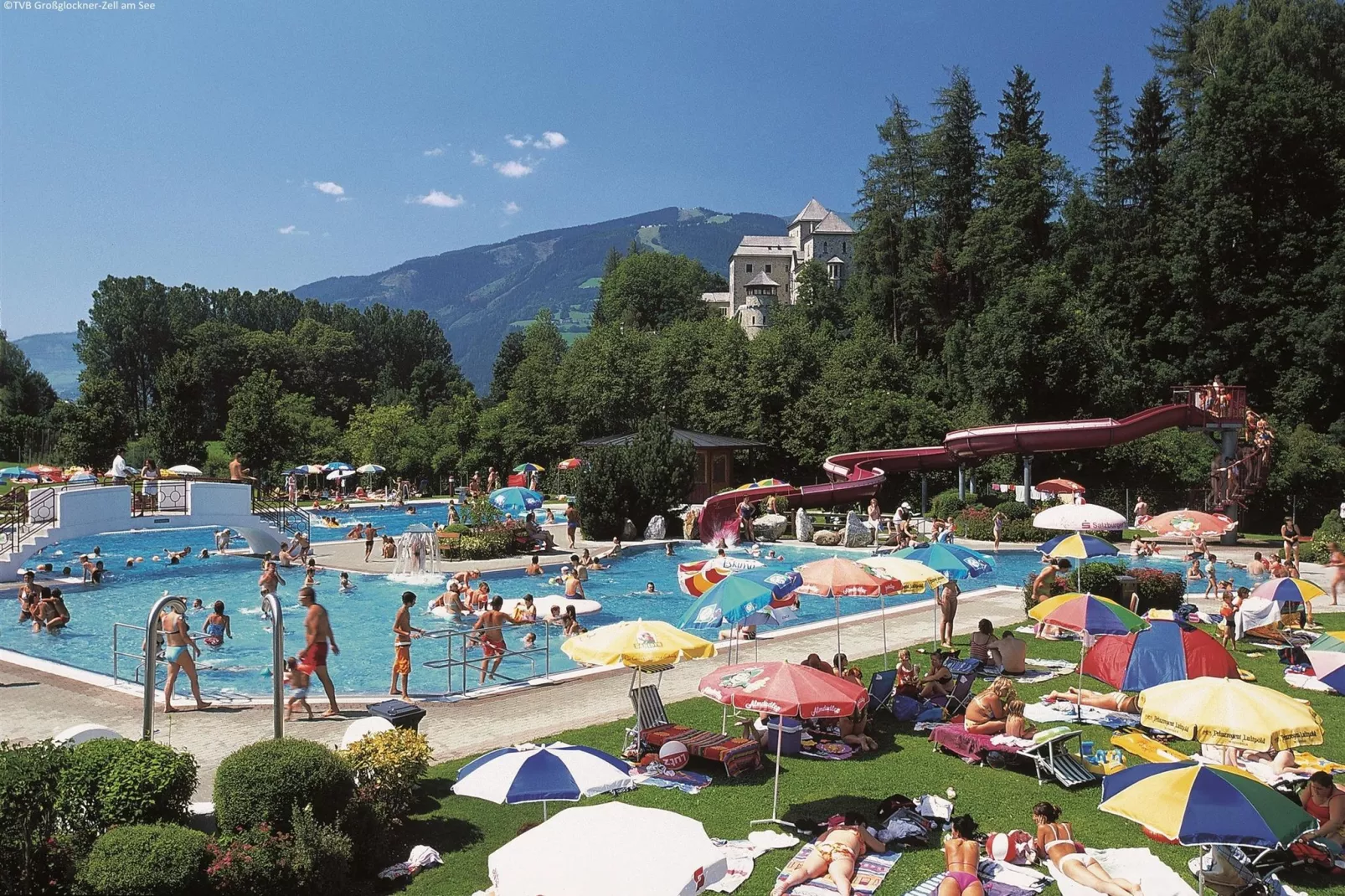 Oberhof Lodge-Gebieden zomer 1km