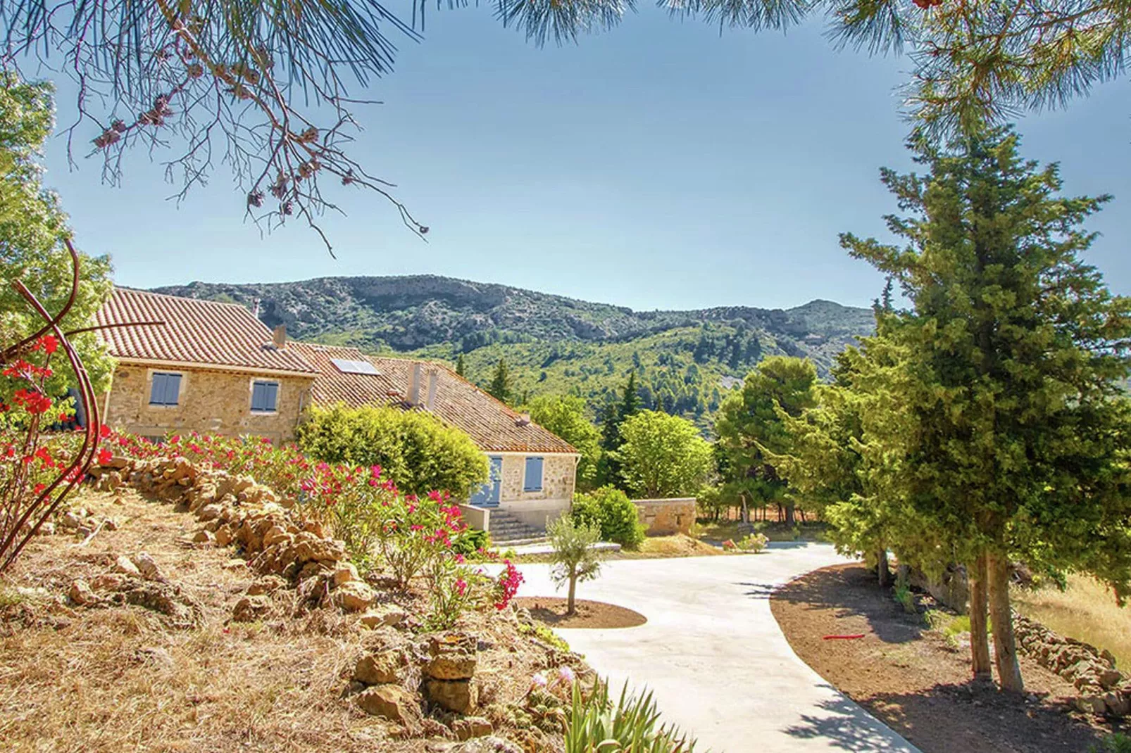 Gîte de luxe dans les vignes 1-Gebieden zomer 1km