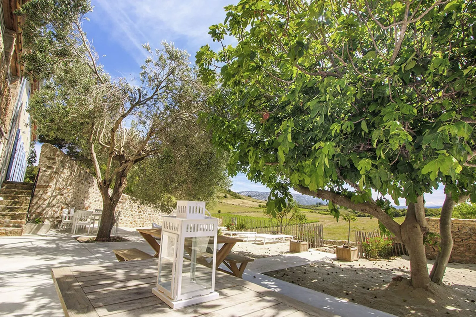 Gîte de luxe dans les vignes 2-Gebieden zomer 1km