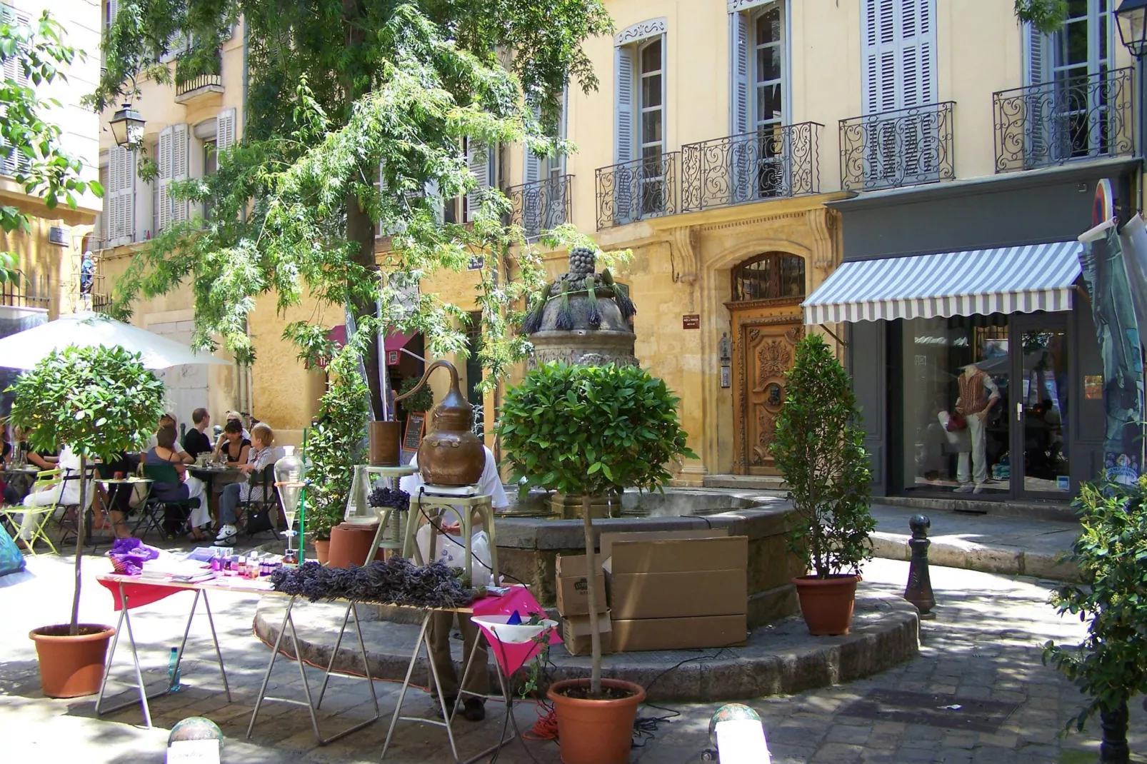 Villa Aix-Gebieden zomer 5km