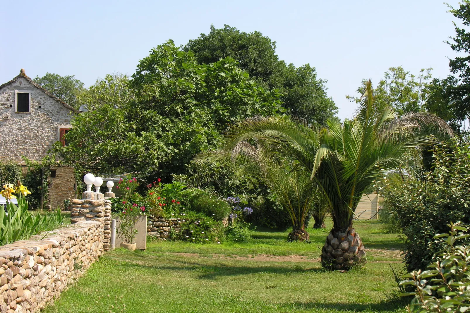 Le Vieux Pressoir-Buitenkant zomer