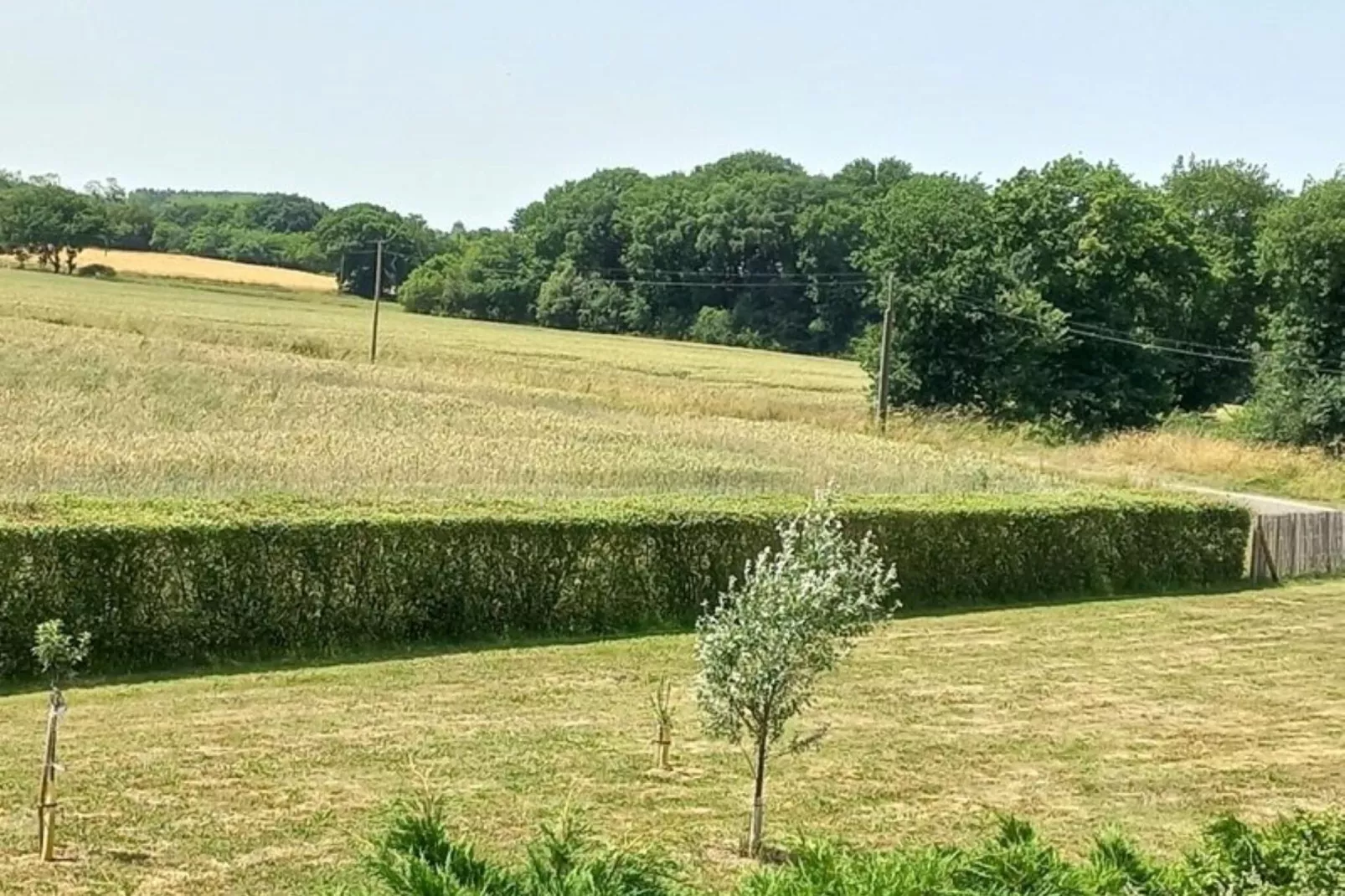 Maison de vacances Henansal-Uitzicht zomer