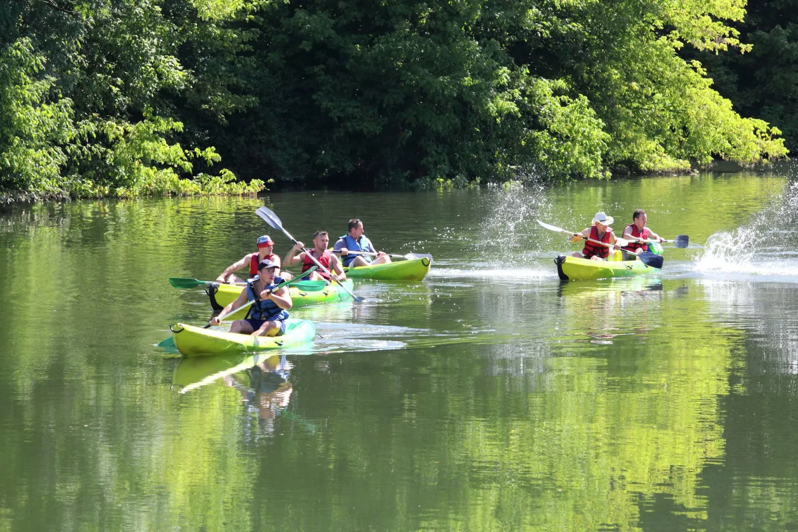 Bellevue-Gebieden zomer 20km