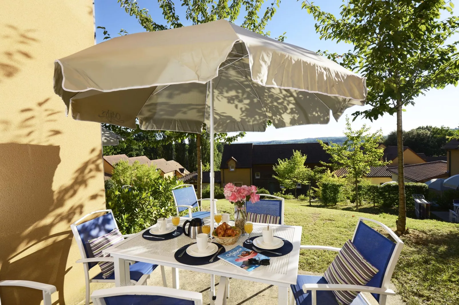 Les Côteaux de Sarlat 3-Terrasbalkon