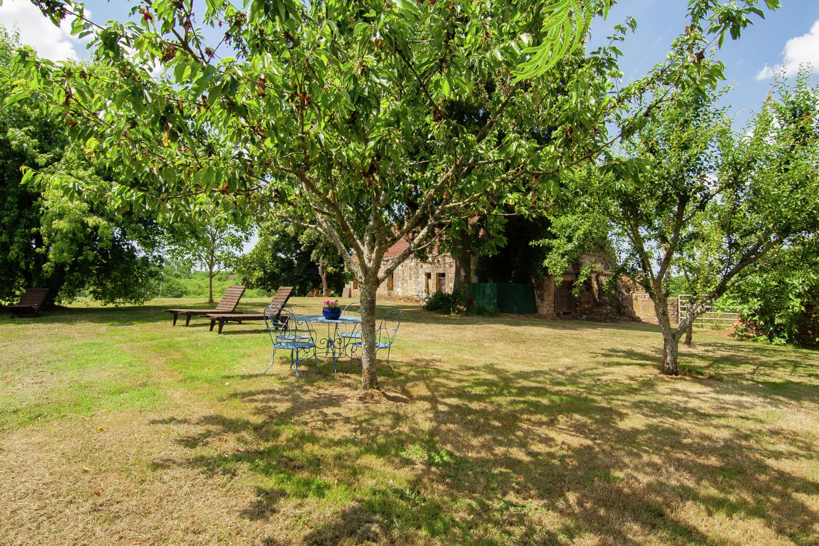 Gîte du Bousquet-Tuinen zomer