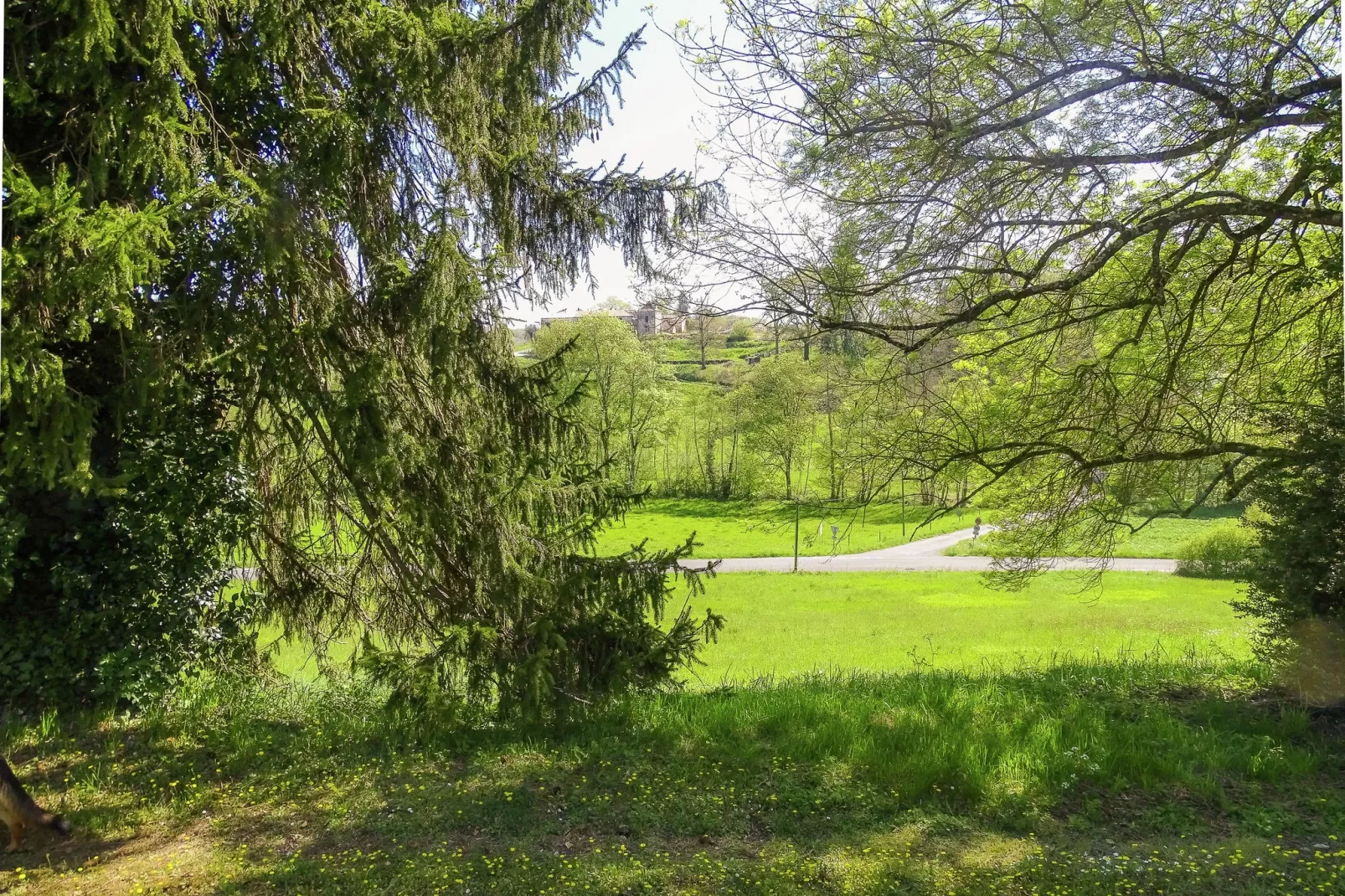 La Bergerie-Uitzicht zomer