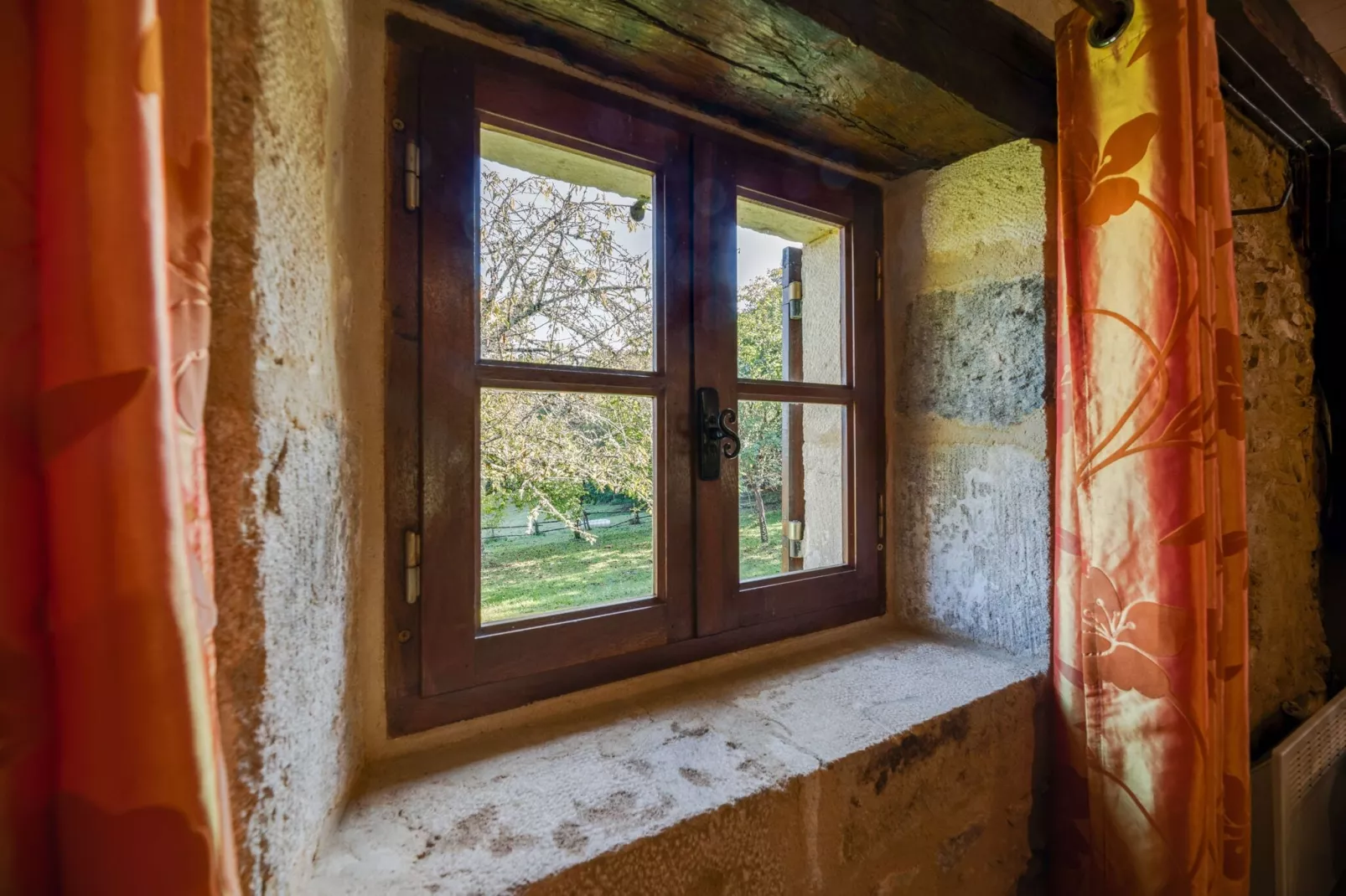 Maison de vacances Villefranche du Perigord-Uitzicht zomer