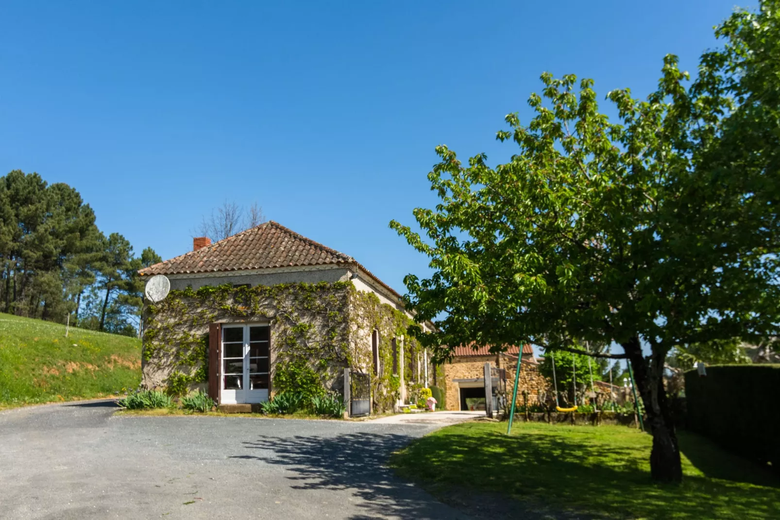 Maison de vacances Loubejac-Tuinen zomer