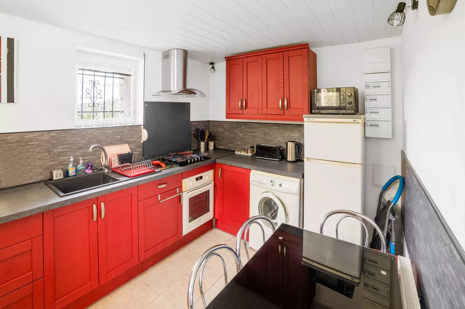 Vakantiehuis met zwembad bij Monpazier-Keuken