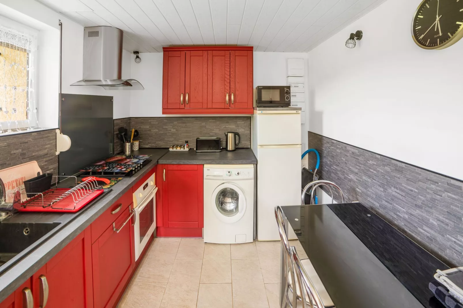 Vakantiehuis met zwembad bij Monpazier-Keuken