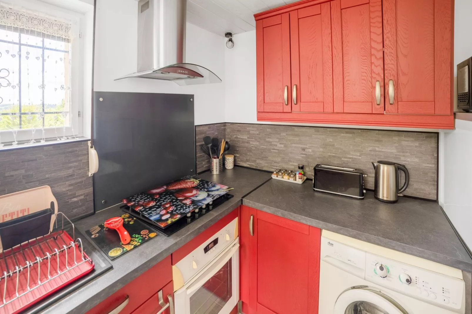 Vakantiehuis met zwembad bij Monpazier-Keuken