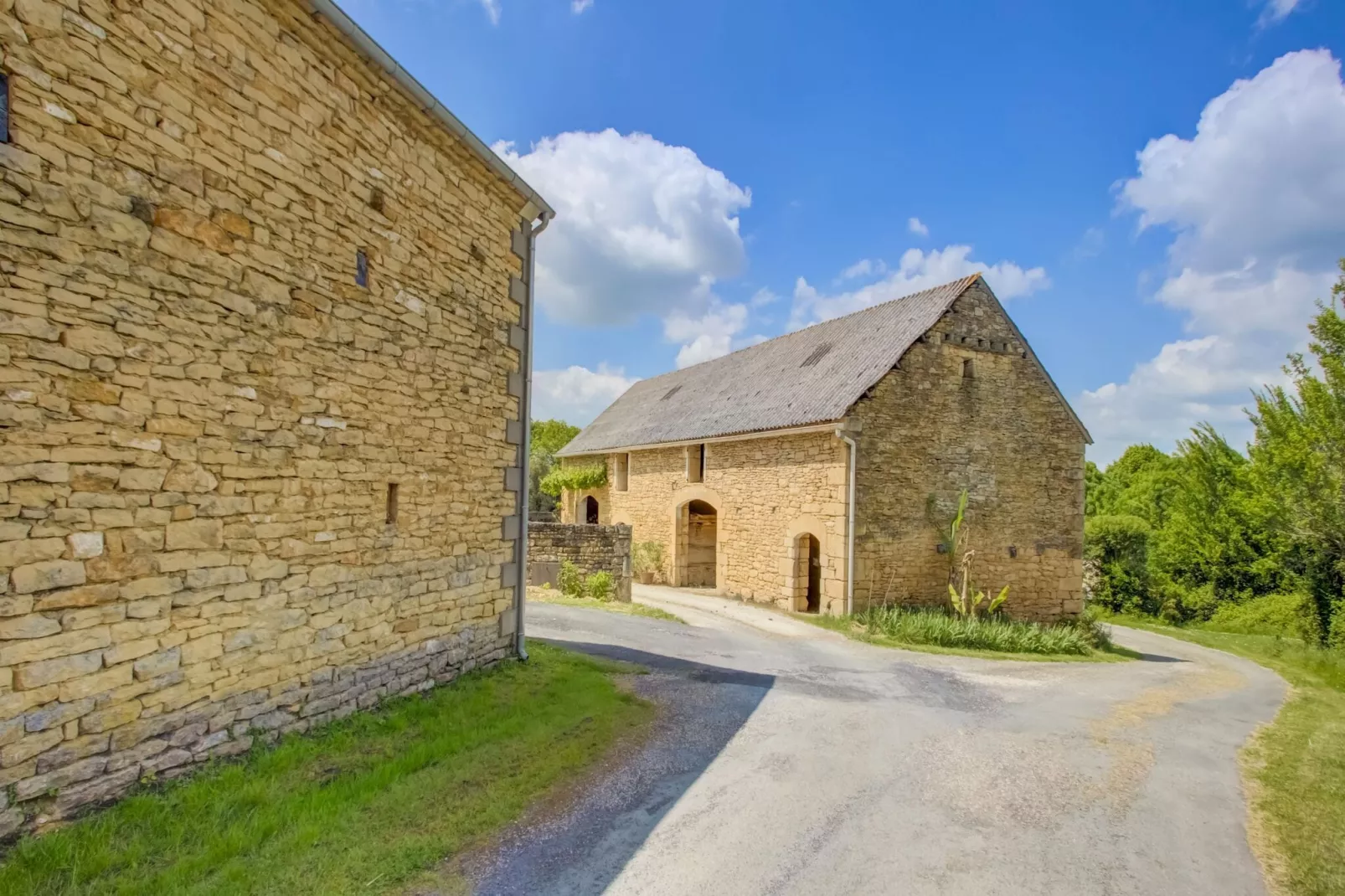 Ferme Sarlat-Gebieden zomer 1km