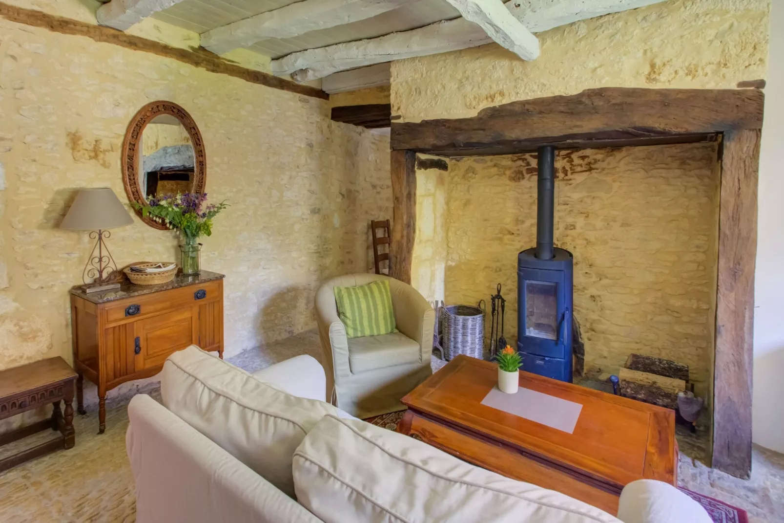 Ferme Sarlat-Woonkamer