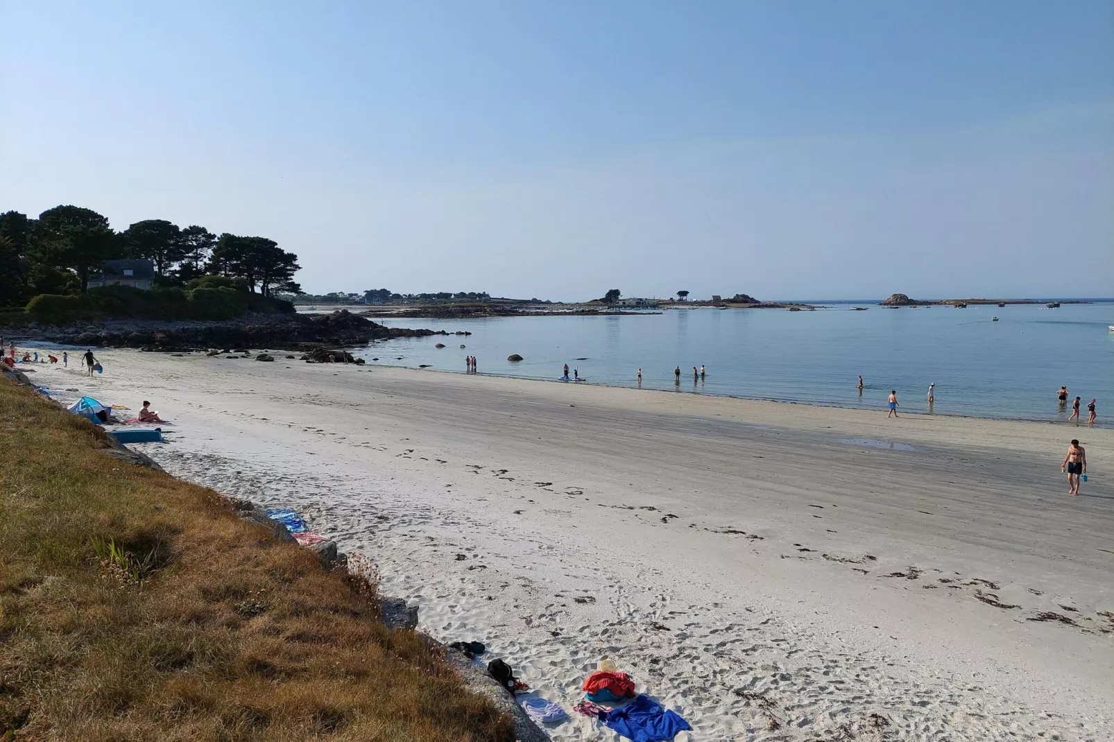 Doppelhaushälfte Plouguerneau-Gebieden zomer 1km