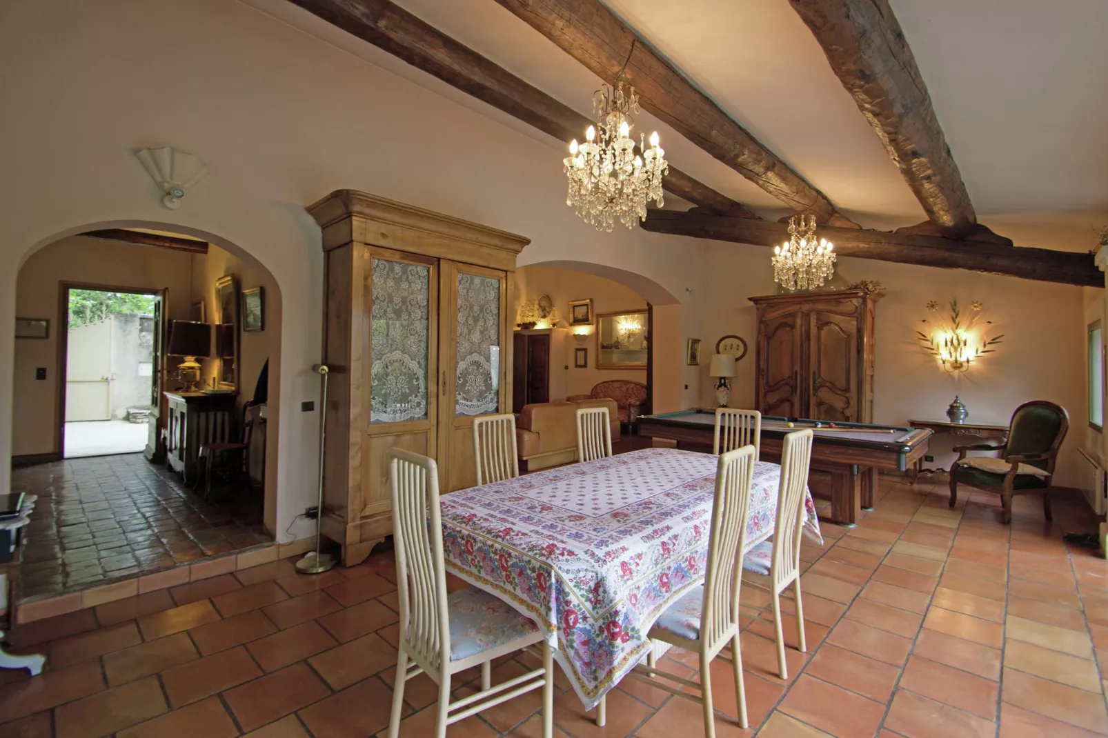 Maison de vacances - VILLENEUVE-LES-AVIGNON - Eetkamer