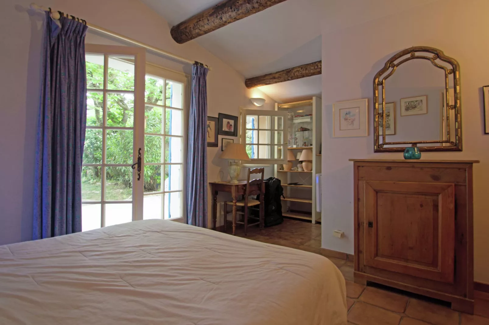 Maison de vacances - VILLENEUVE-LES-AVIGNON - Slaapkamer