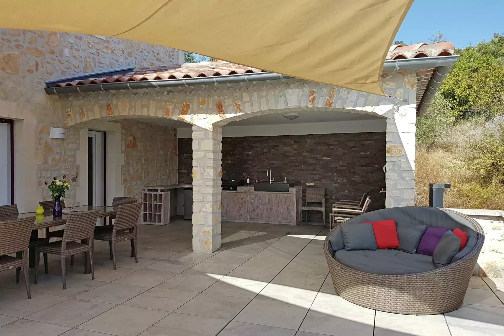 Villa des 4 vents B - Terrasbalkon