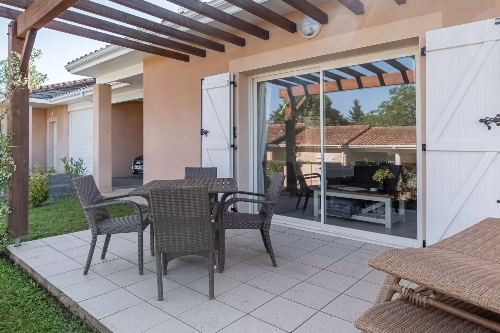 Villa Porthos-Terrasbalkon