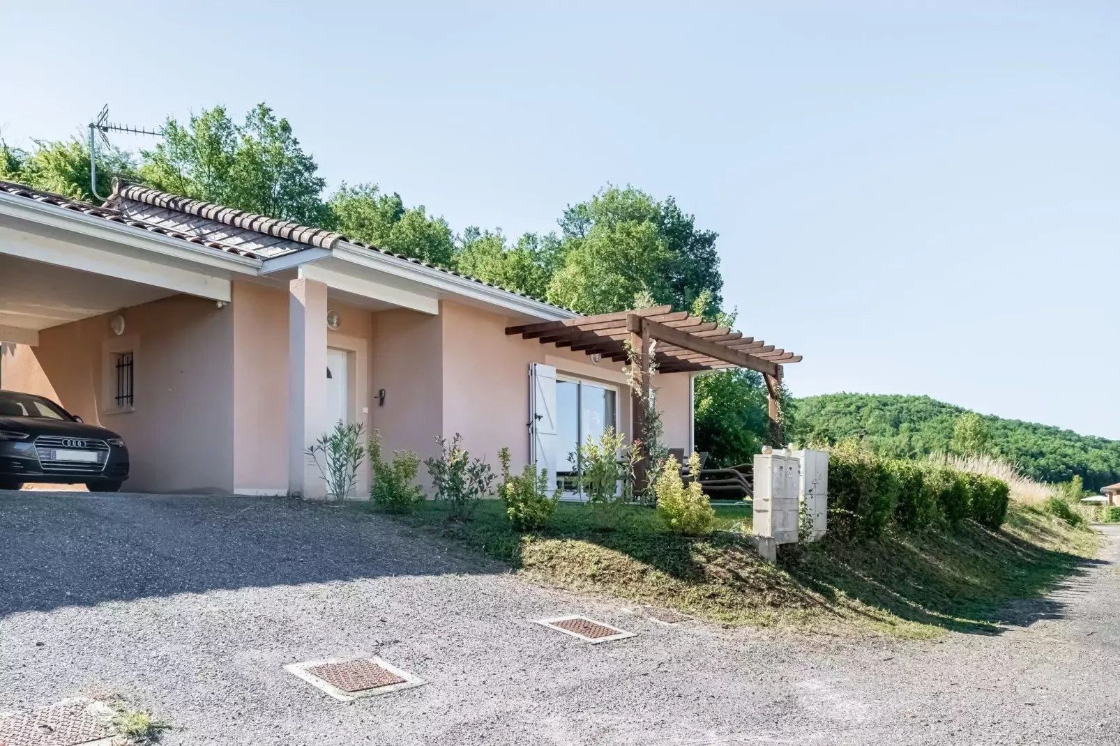 Villa Porthos-Gebieden zomer 1km