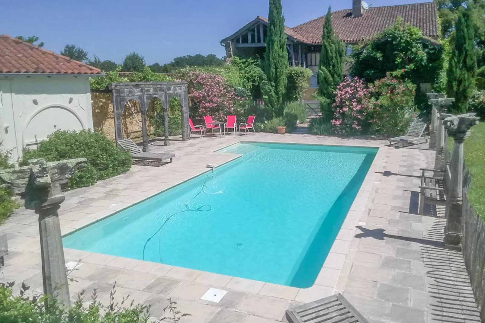 Villa Le Houga-Zwembad