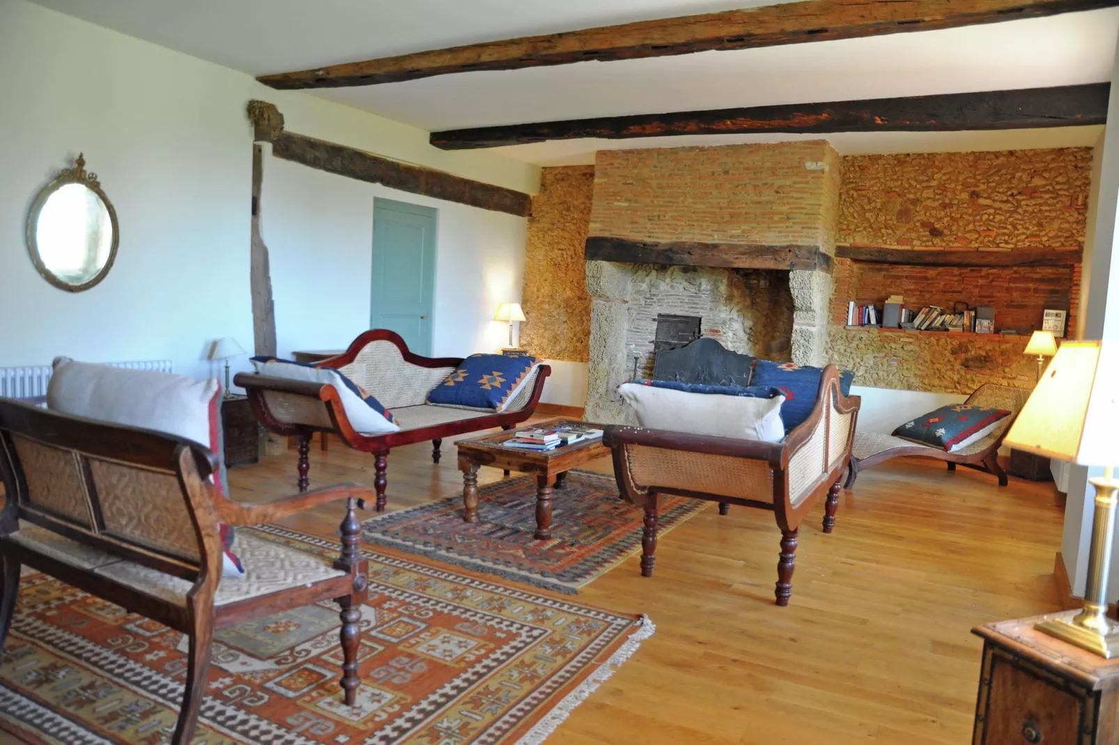 Villa Le Houga-Woonkamer