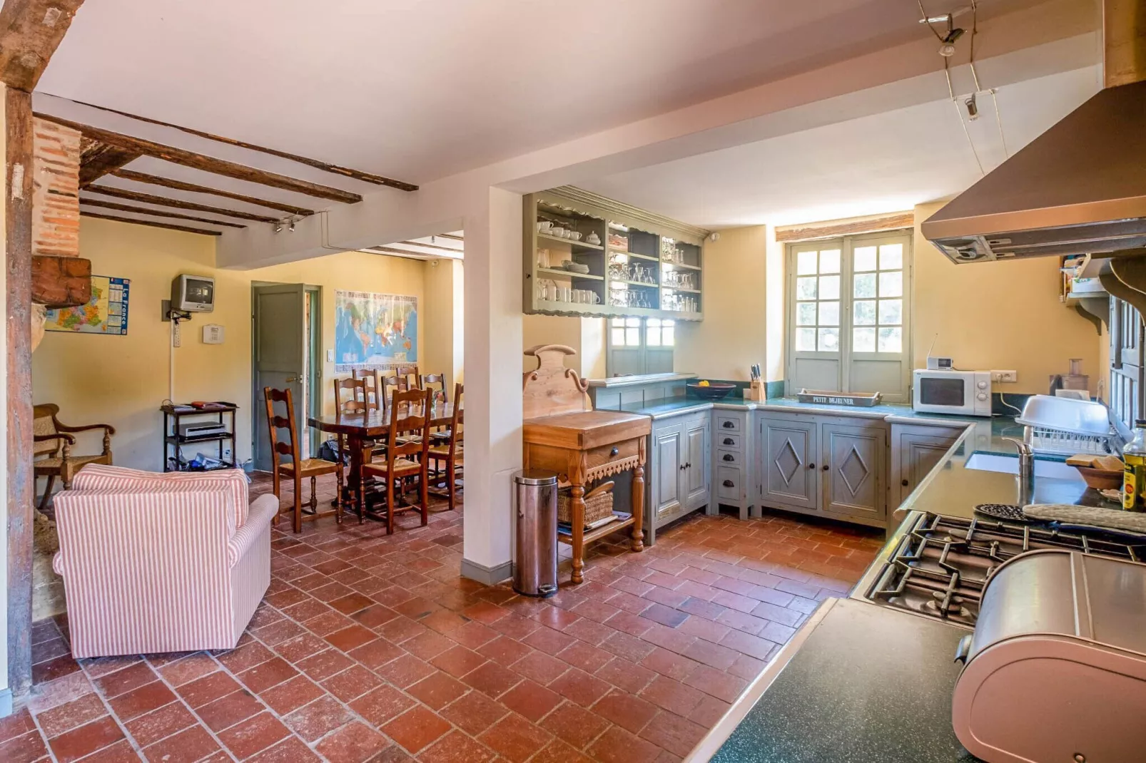 Villa Le Houga-Keuken