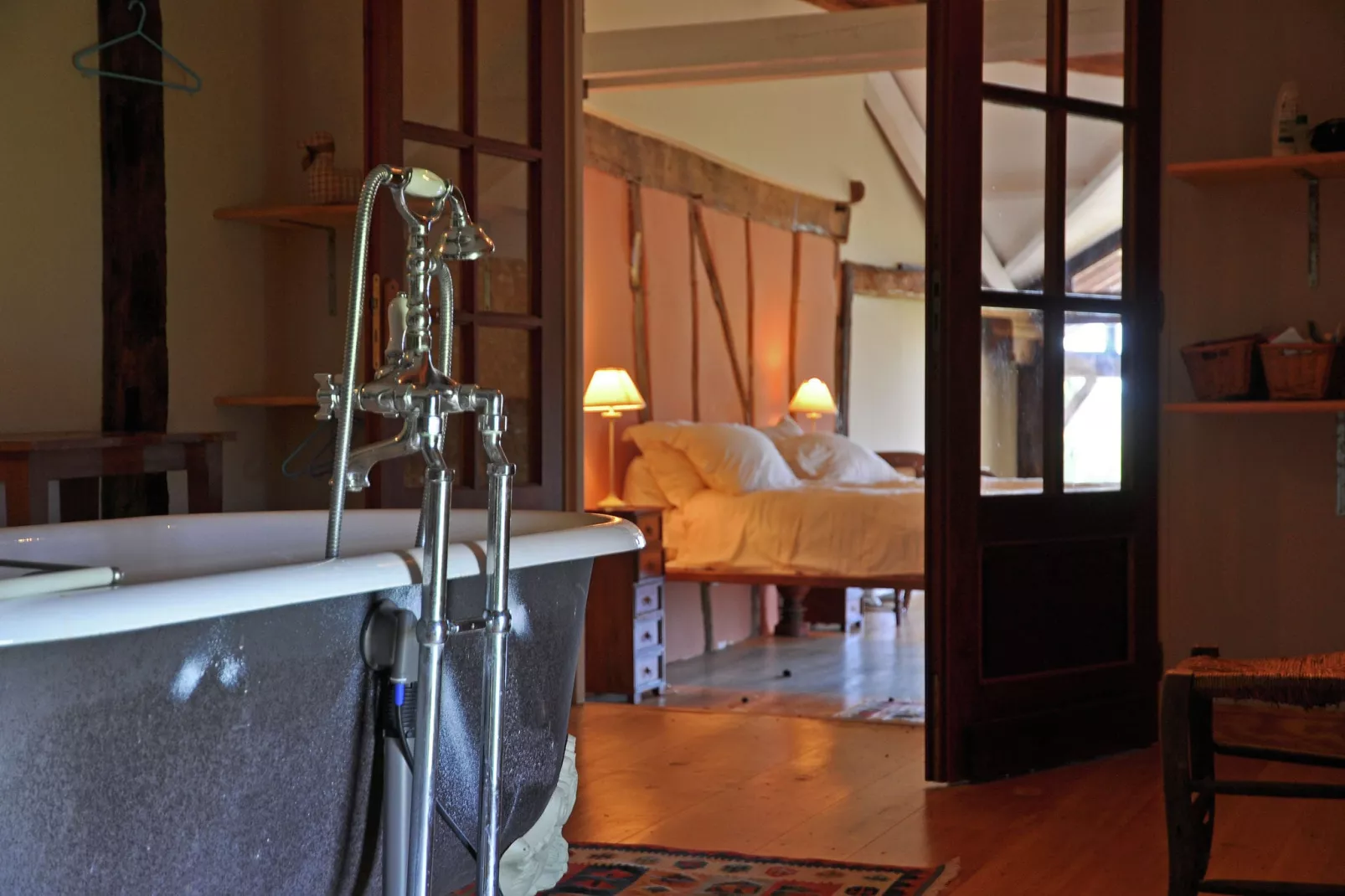 Villa Le Houga-Badkamer