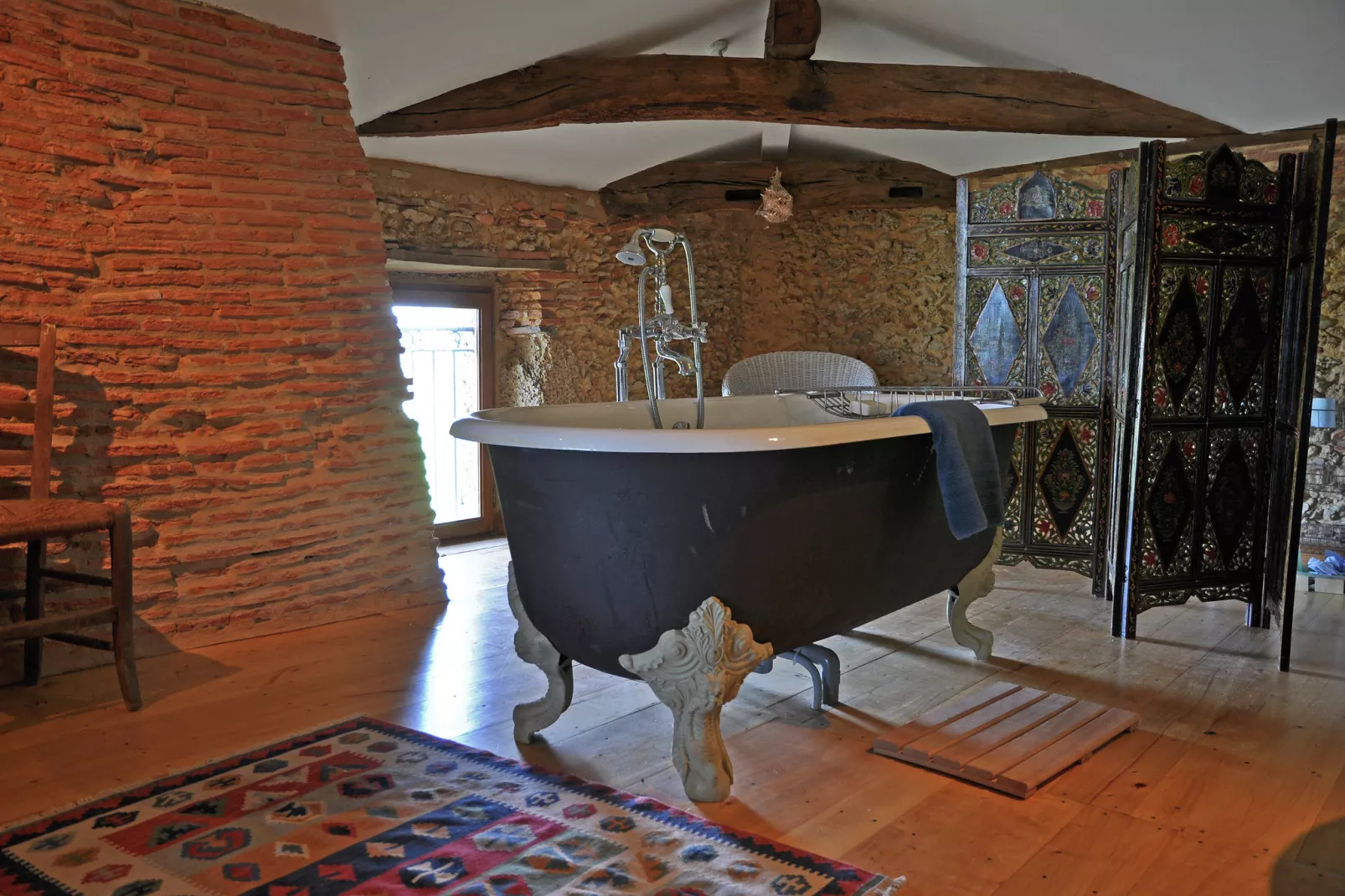 Villa Le Houga-Badkamer