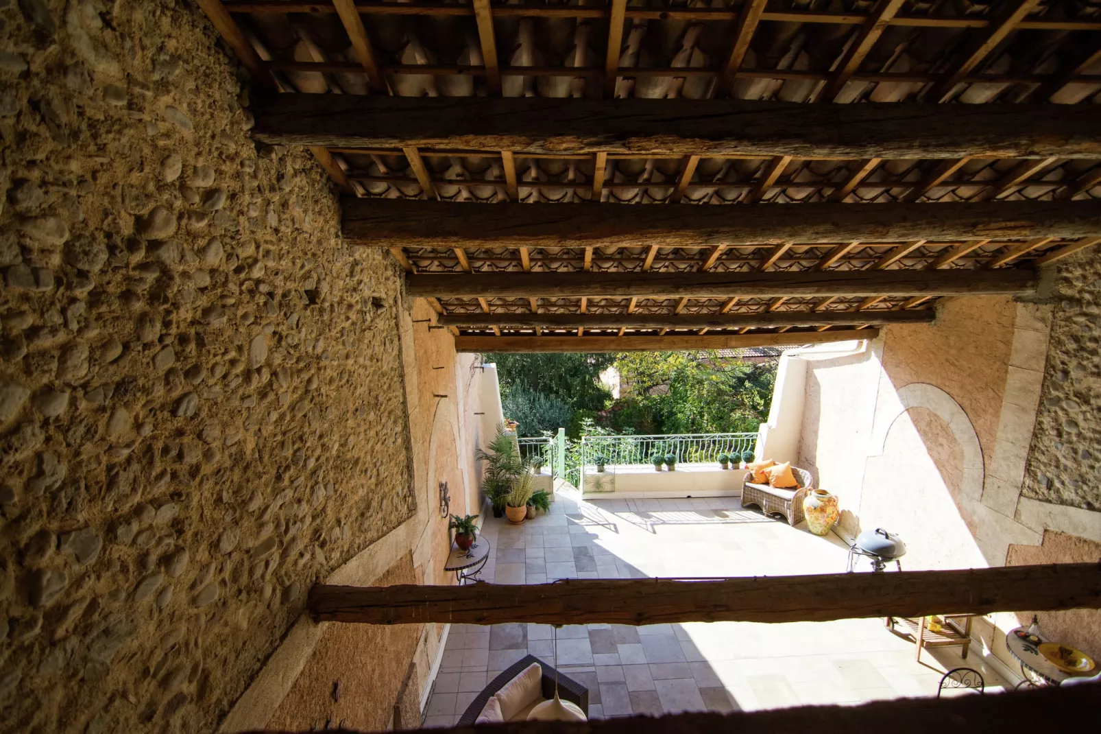 Au coeur du Languedoc-Terrasbalkon