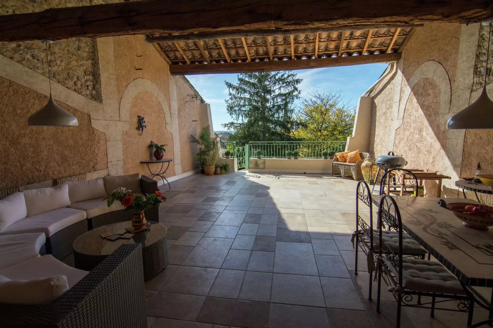 Au coeur du Languedoc-Terrasbalkon