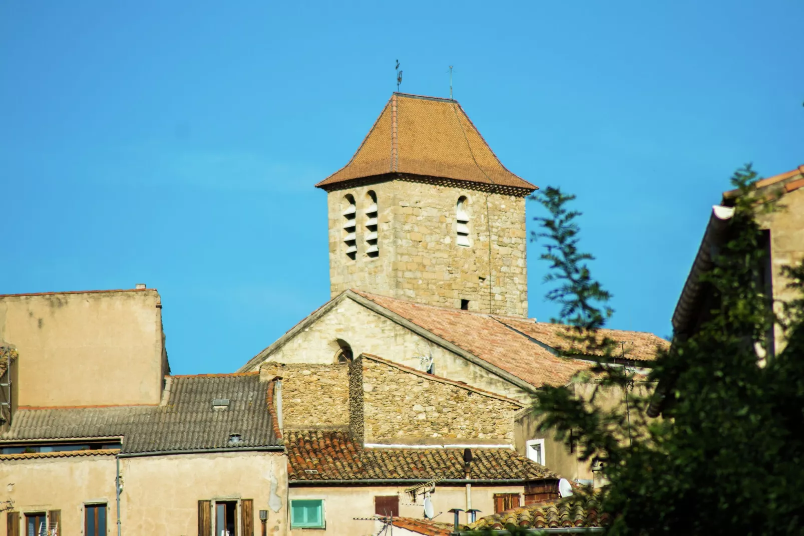 Au coeur du Languedoc-Gebieden zomer 1km