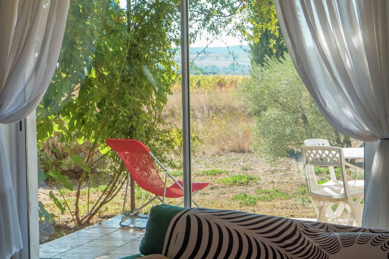 Maison de vacances - MURVIEL-LES-BEZIERS-Terrasbalkon