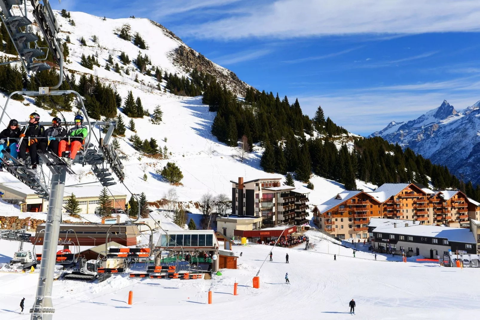 Les Balcons d'Auréa 1-Gebied winter 20km