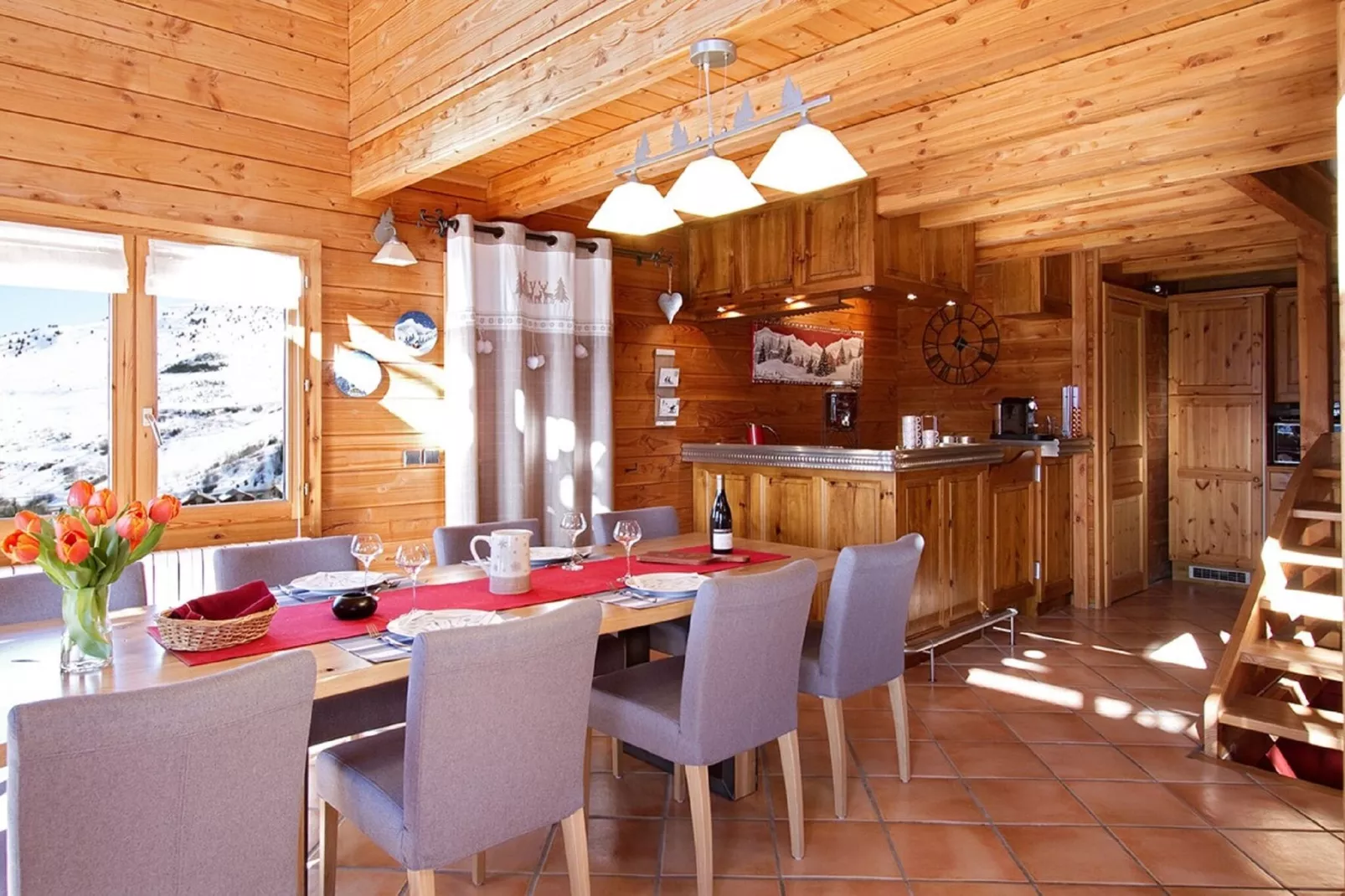 Chalet Le Panorama-Keuken