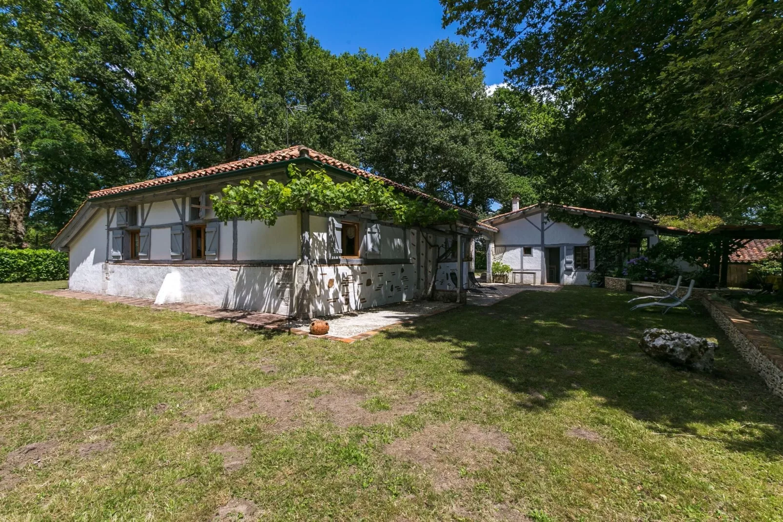 Maison landaise à 30min des plages-Buitenkant zomer