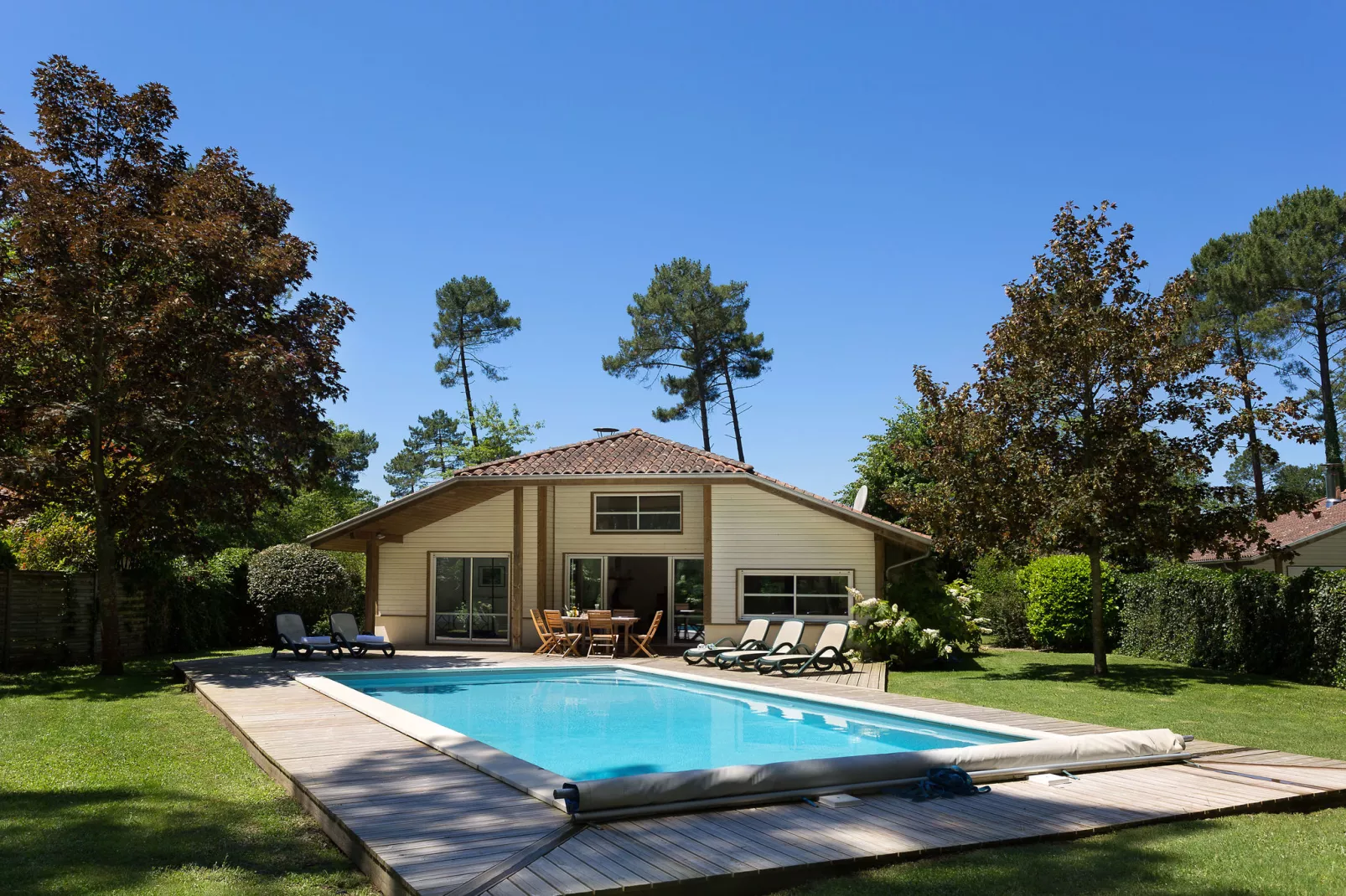 Villas Clairière aux Chevreuils 3-Buitenkant zomer