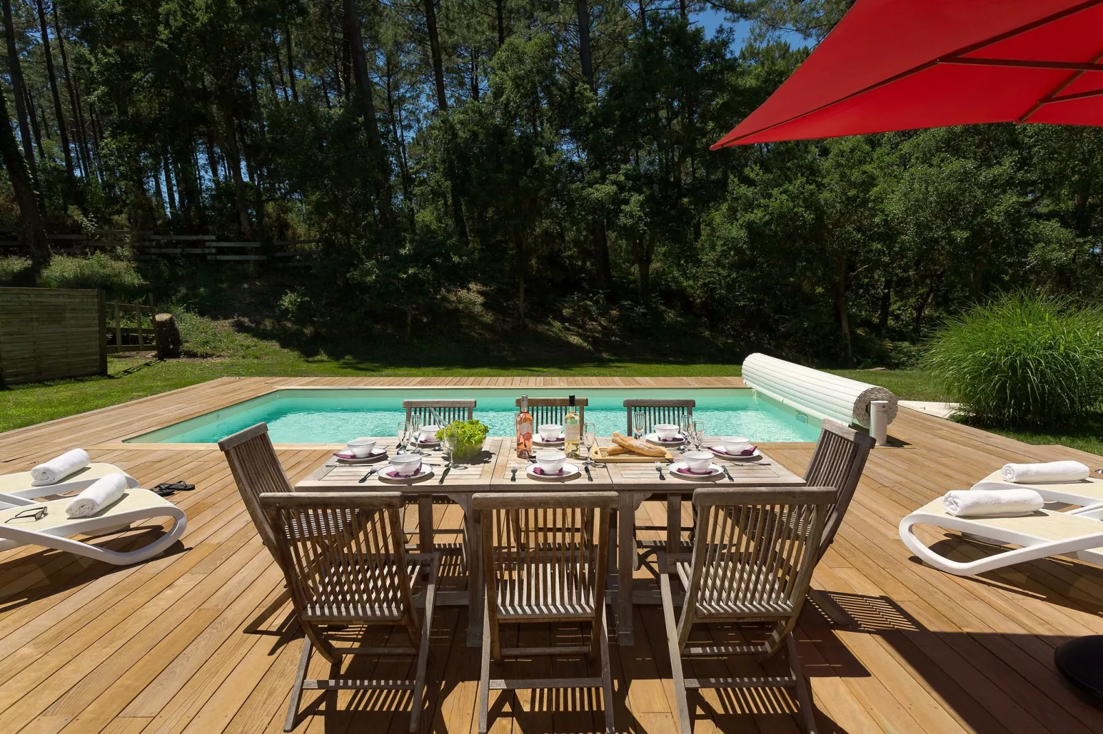 Villas Clairière aux Chevreuils 3-Terrasbalkon