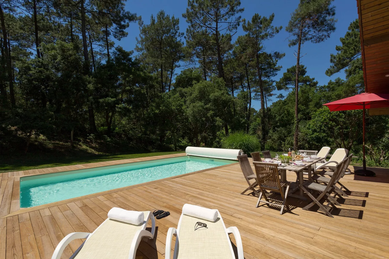 Villas Clairière aux Chevreuils 3-Terrasbalkon