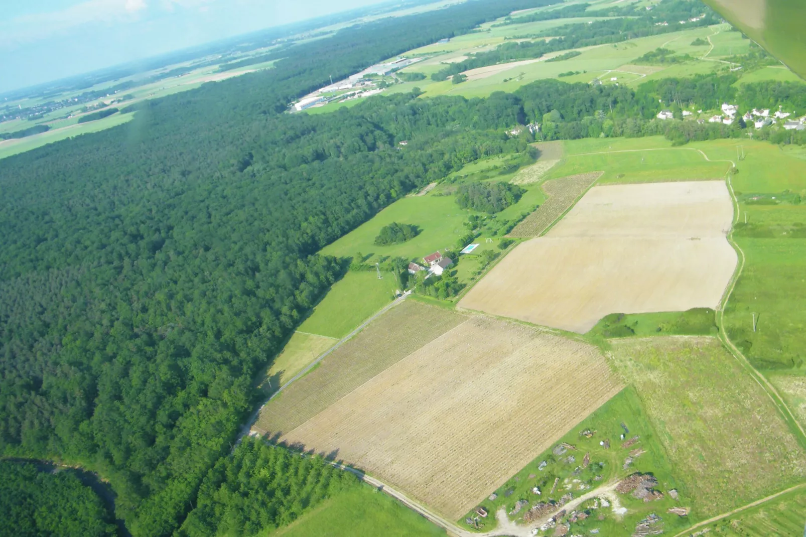 La Bergerie les Drageonnières-Gebieden zomer 1km