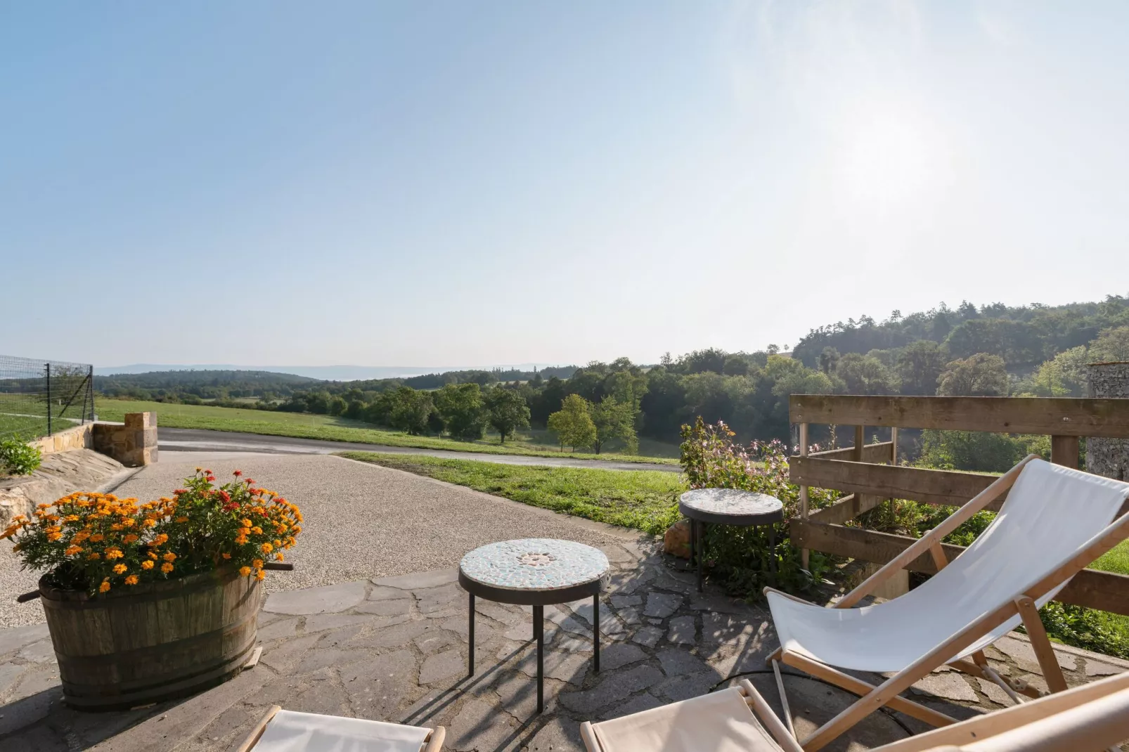 Maison à la campagne-Uitzicht zomer