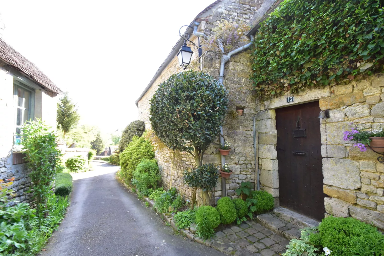 Les Remparts Fleuris-Gebieden zomer 1km