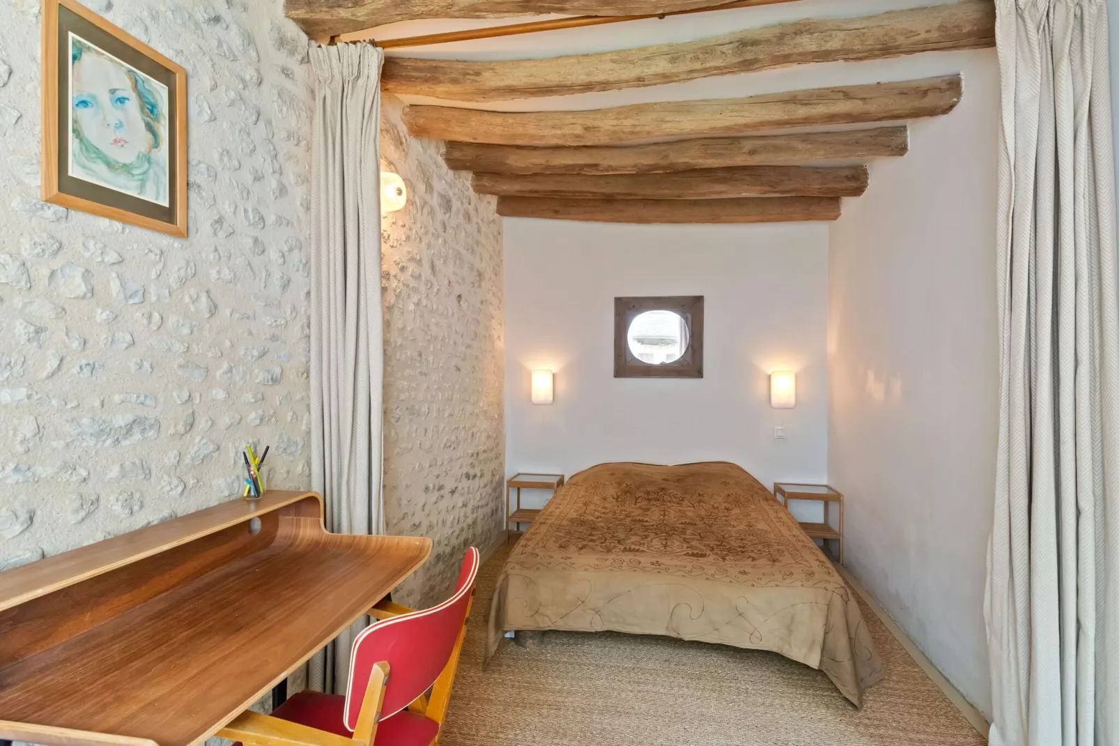 Maison 2 personnes - Loiret-Slaapkamer