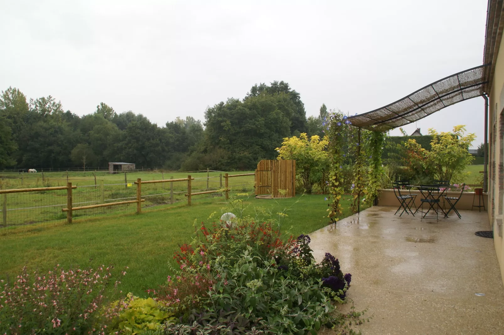 Maison de vacances - VITRY-AUX-LOGES-Tuinen zomer